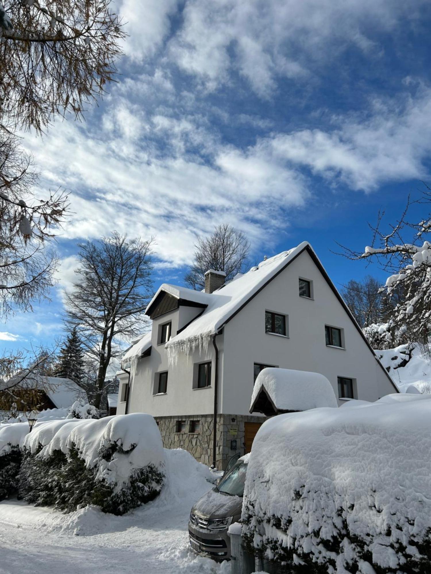 Apartmany U Vleku - Podkrovni Apartman Karlova Studánka Dış mekan fotoğraf